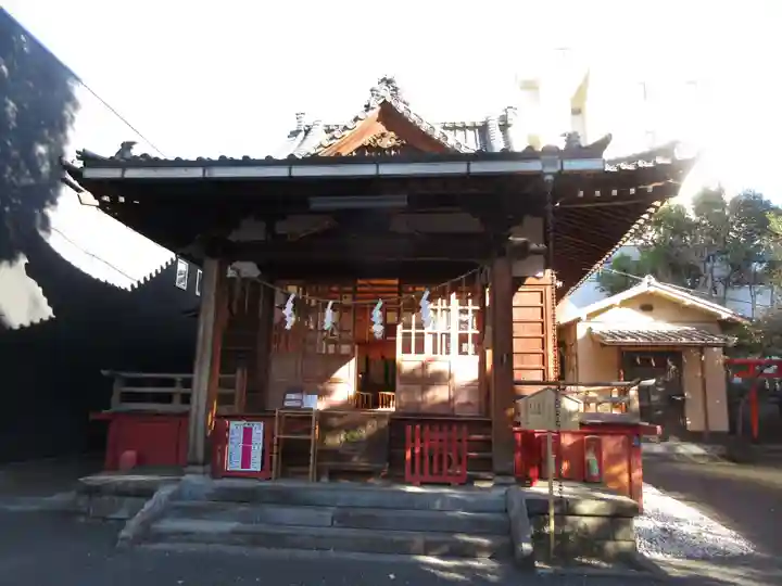 江島杉山神社の本殿・本堂