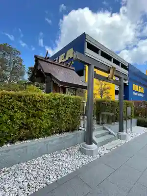 生田神社ポートアイランド分社の鳥居