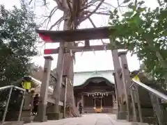 下総国三山　二宮神社の鳥居