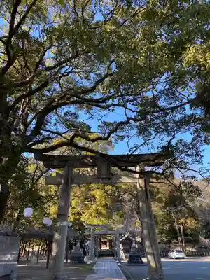 大分八幡宮の鳥居