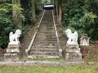 浦宮神社の狛犬