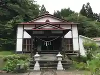 波宇志別神社里宮の本殿・本堂