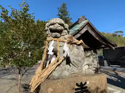 天神社の狛犬