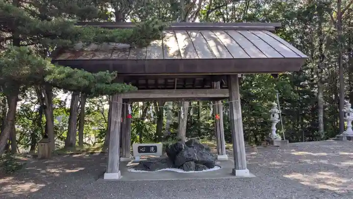 當麻神社の手水舎