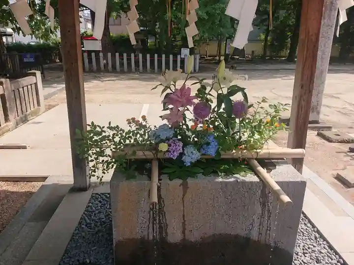 久留米宗社 日吉神社の手水舎
