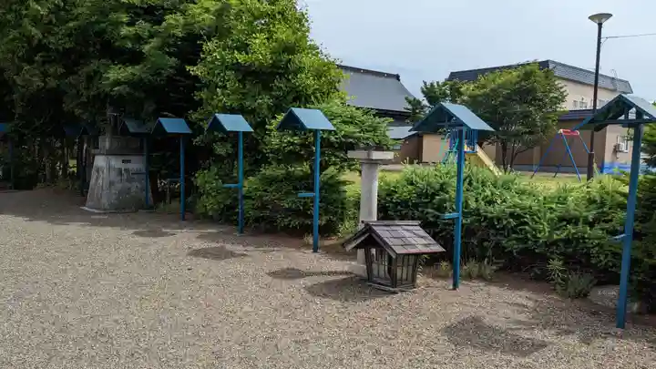 出雲神社の庭園