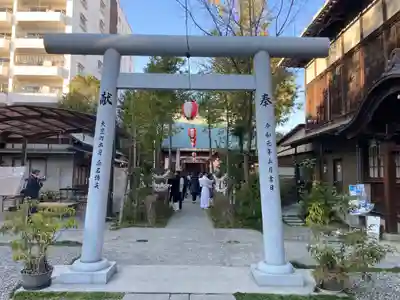 高知大神宮の鳥居