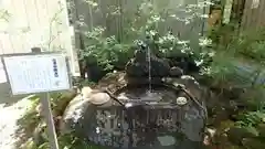 日光二荒山神社奥宮の手水