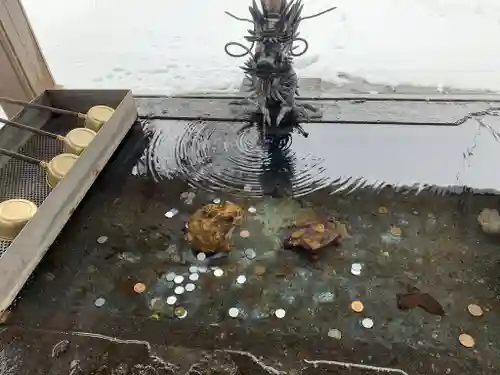 南湖神社の手水舎