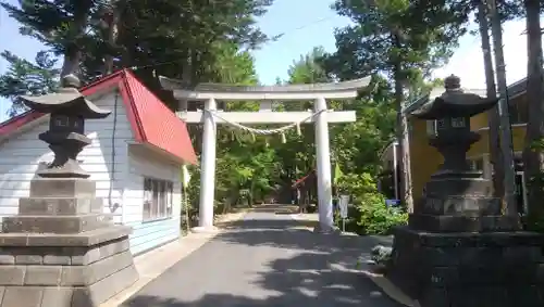 倶知安神社の鳥居