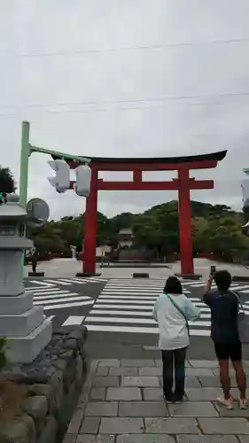 鶴岡八幡宮の鳥居