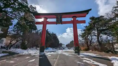 盛岡八幡宮の鳥居