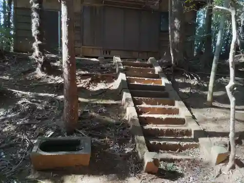 泉妙見社の手水舎