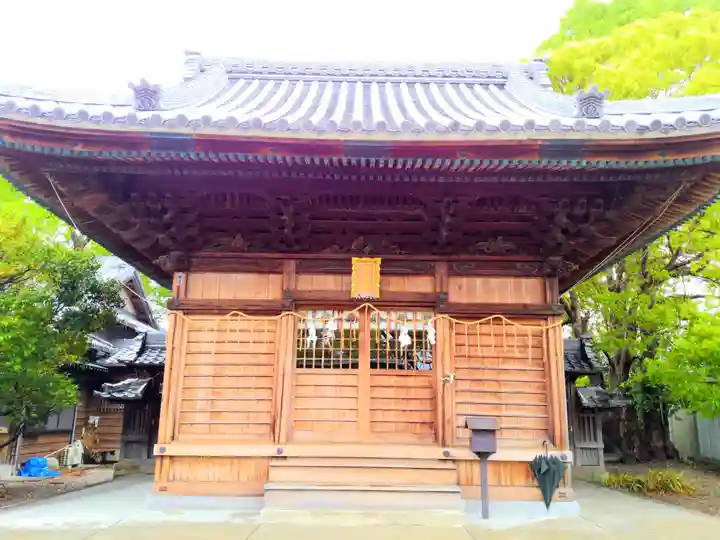 若一王子社の本殿・本堂