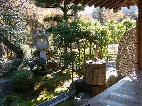 浄妙寺の庭園