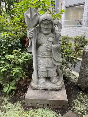 成子天神社の像