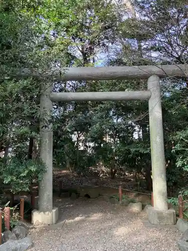 櫻木神社の鳥居