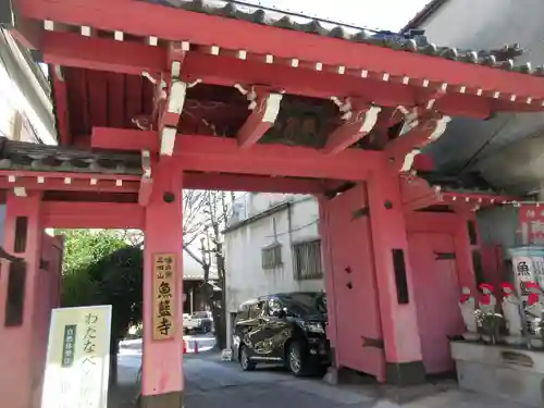 魚籃寺の山門