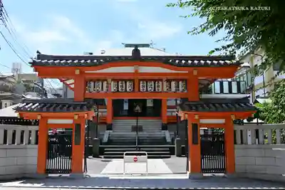 善國寺の山門・神門