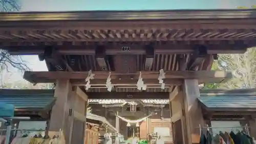 桐生天満宮の山門・神門