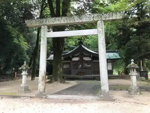 足助神社の鳥居