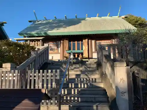 伊勢原大神宮の本殿・本堂