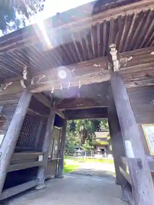 若狭姫神社（若狭彦神社下社）の山門・神門