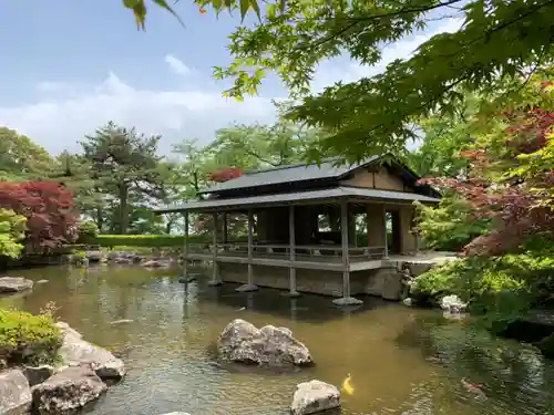 西山金刀羅宮の庭園