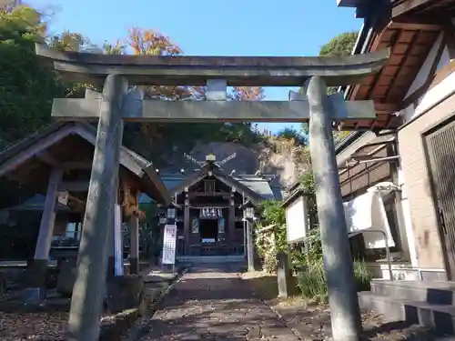 新羽杉山神社の鳥居