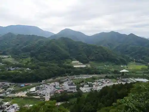 宝珠山 立石寺の景色