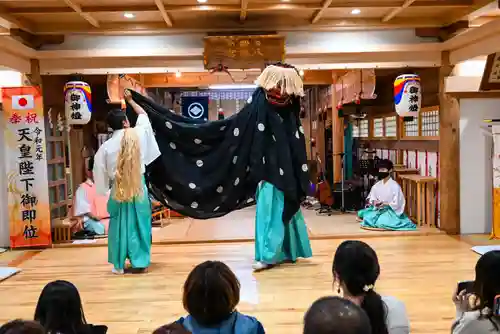 尻岸内八幡神社の神楽