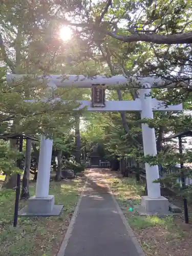 篠路神社の鳥居