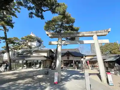龍城神社の鳥居