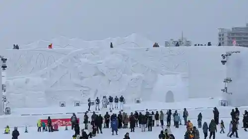 上川神社頓宮の周辺