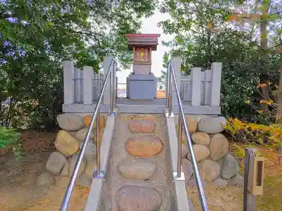 八幡社の本殿・本堂