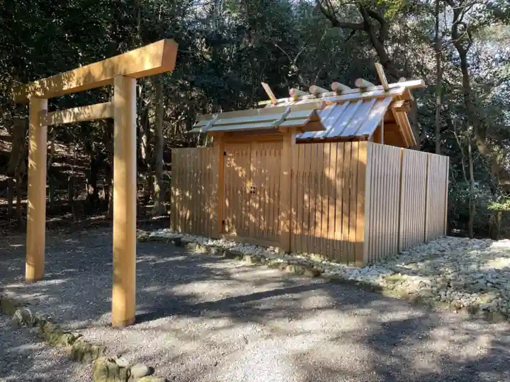 粟皇子神社(皇大神宮摂社)の本殿・本堂