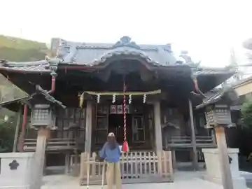 諏訪神社の本殿・本堂