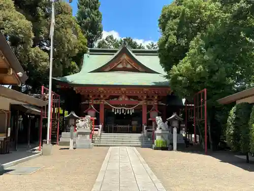 前川神社の本殿・本堂
