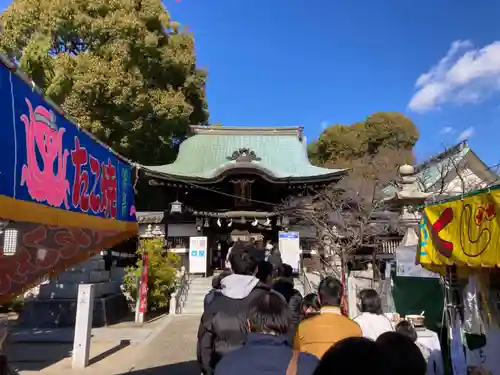 三津厳島神社の初詣