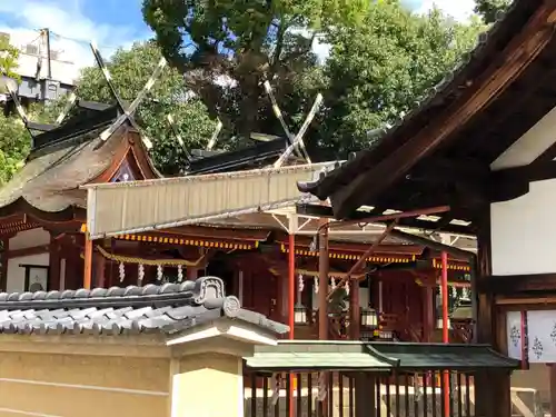 率川神社（大神神社摂社）の本殿