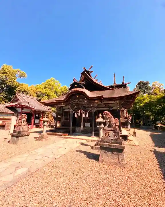 柏原八幡宮の本殿・本堂