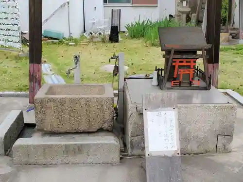 伊佐具神社の手水舎