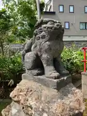 薬師神社の狛犬