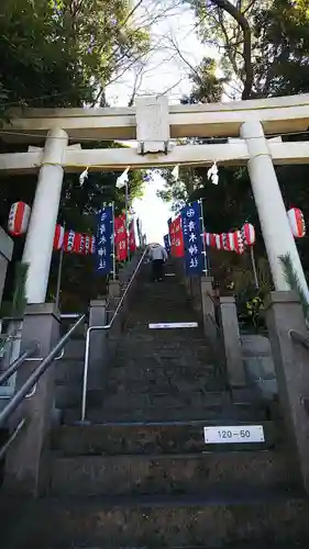 青木神社の鳥居