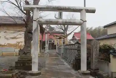 白幡神社の鳥居