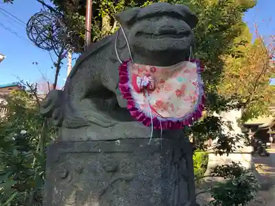 菊田神社の狛犬