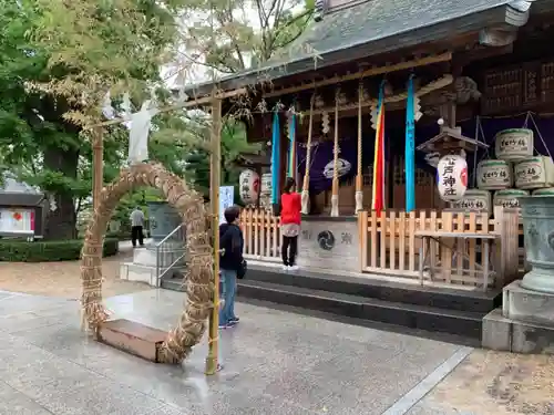 松戸神社の本殿・本堂