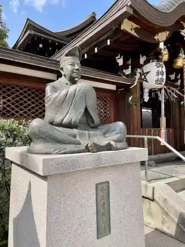 晴明神社の像