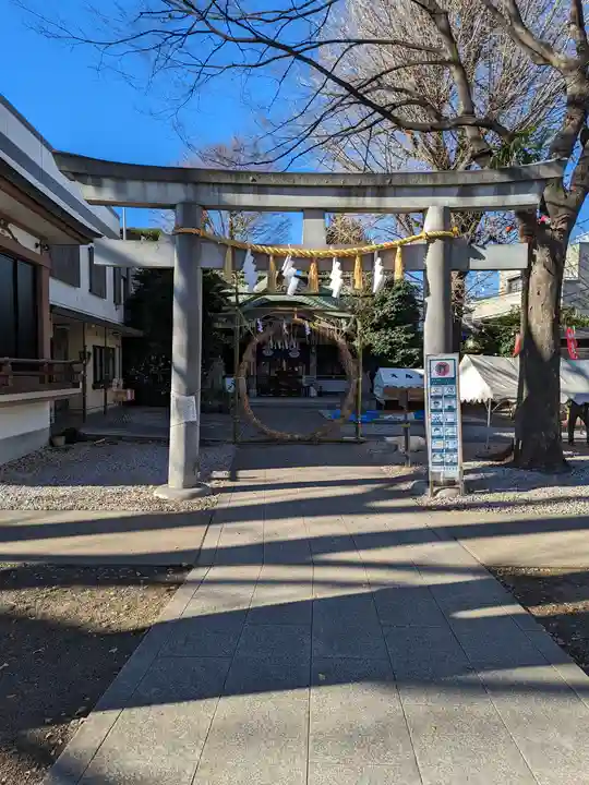 大鳥神社の鳥居