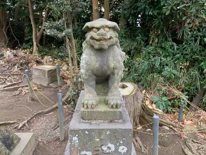八幡神社の狛犬